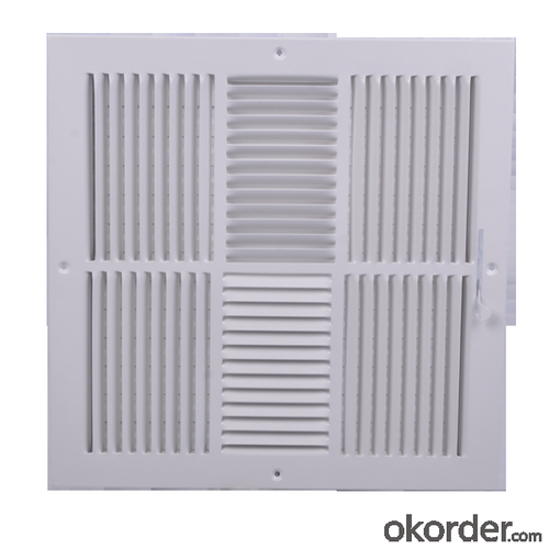 Air Vent Grilles Square Shape HVAC systerm Ceiling Vent System 1