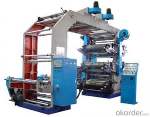 4 Colors High Speed Flexo Frinting Machine System 1