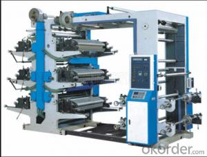 4 Colors High Speed Flexo Printing Machine System 1