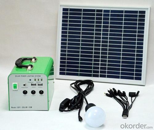 10W Industrial Solar Energy Systems Small Charge Box for Solar Power Generation System 1