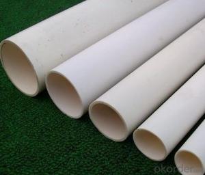 PVC Pipe White Specification: 16-630mm Length: 5.8/11.8M Standard: GB System 1