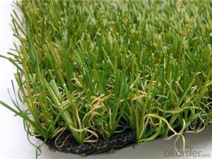 Green Color Landscaping Artificial Grass / Turf For Home