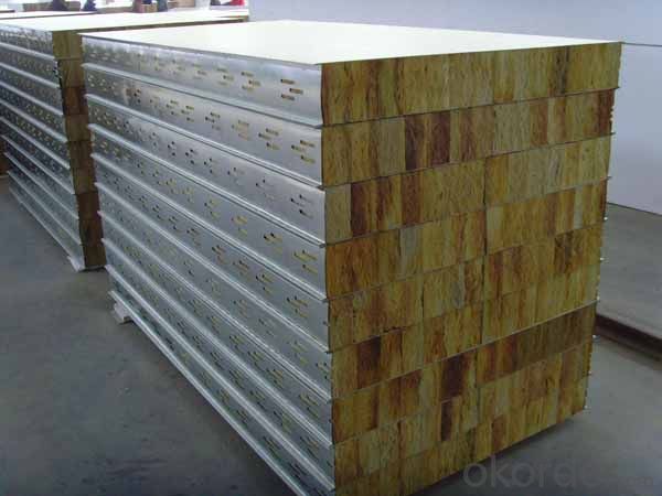 Quality Wool Board/Noise Rock Wool Heat Insulation Materials System 1
