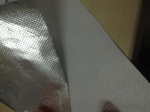 Heat Refletive Membrane with Aluminum Foil and Non-woven Fabric System 1
