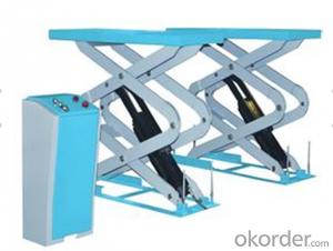 Portable Scissor Car Lift & Moveable Scissor Lift hydraulic lift with CE System 1