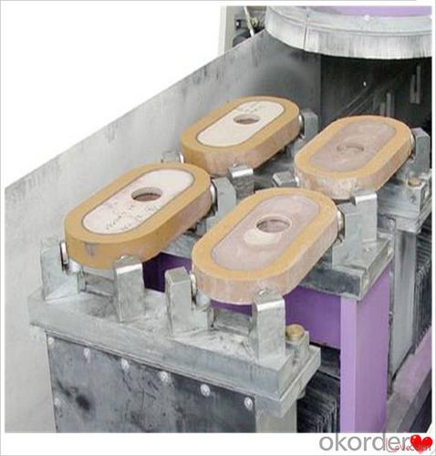 Ladle Nozzle Refractory Slide Gate Plate for Steel Casting Erosion Resistance System 1