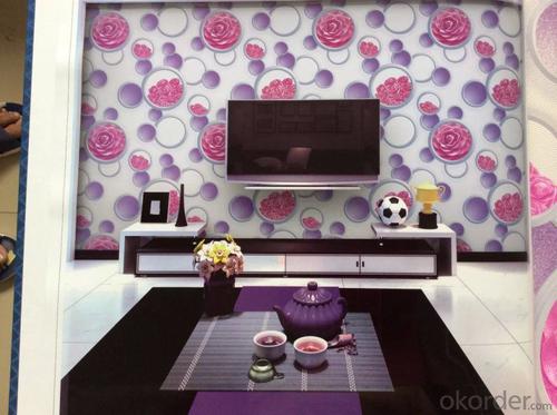 PVC Wallpaper Modern House Design 3d Wallpaper for Home Decorating System 1