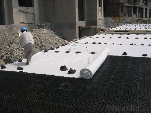 Geotextile Ts 20 Non Woven Geotextile with Short Fiber from China System 1