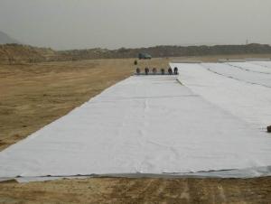 PP (Polypropylene) Non Woven Geotextile with Short Fiber System 1