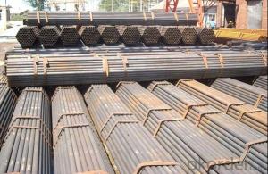 Welded Black ERW Steel Pipe ISO Standard