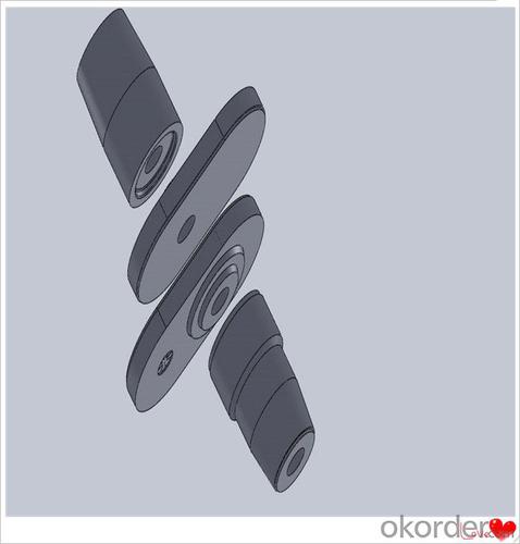 Functional Refractory ST52 Steel Plate for Erosion-Resistant Steel Casting Slide Gate Plates System 1