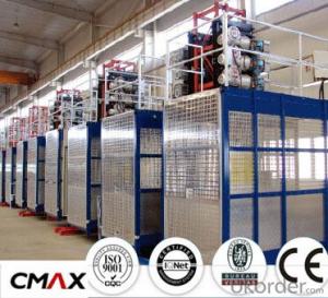 Building Hoist Hot Galvanizing Mast Section with Max 3.2ton Capacity