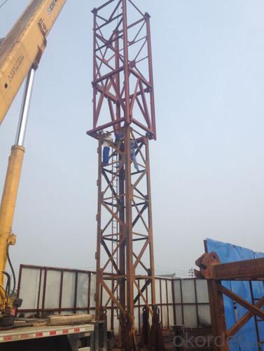 ISO&CE Approved HONGDA Mobile Traveling Tower Crane Brand New, Moving Tower Crane Price System 1