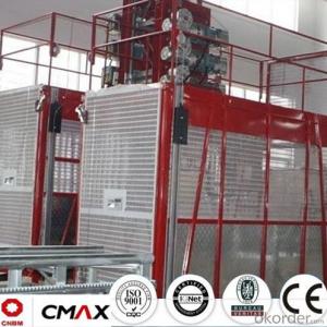 Building Hoist Hot Galvanizing Mast Section with Max 6ton Capacity System 1