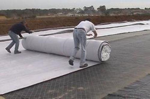 Geotextile 300g/m2 Short Fiber for Highway System 1