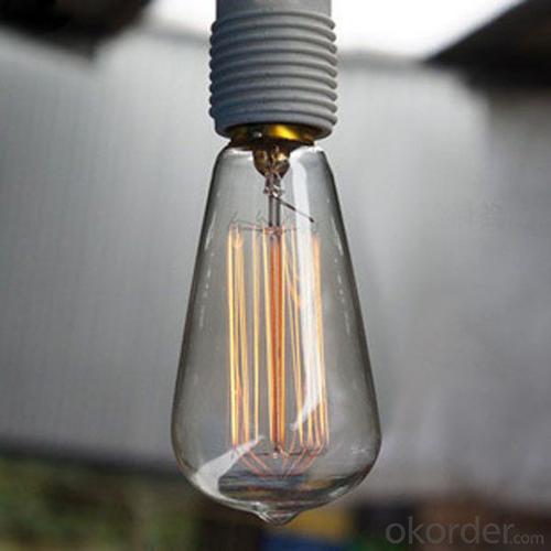 ST64 Squirrel-Cage Edison Filament Decorative lamps Edison Bulb System 1