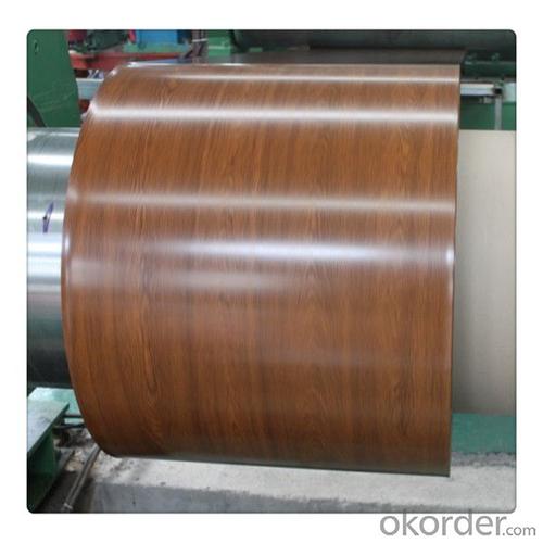 Brushed Aluminum Trim Strips - Hot Sale Wooden Grain Color Coated Prepainted Aluminum Coil System 1