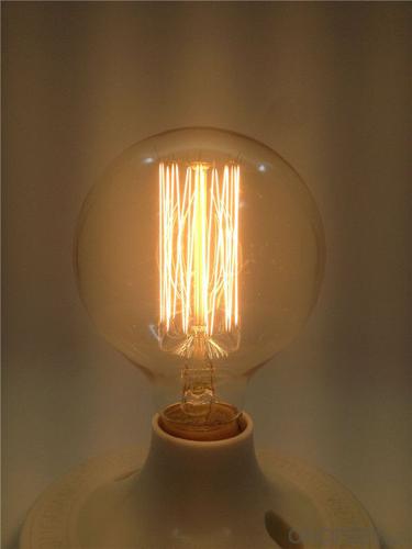 Edison Filament Ball Bulb G80, Edison Bulb G80 System 1