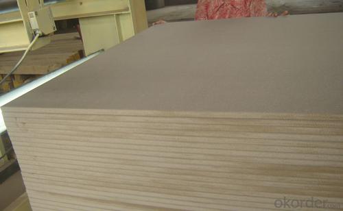 MDF Board 1/4 Inch Thick - Plain MDF Board 12x1220x2800mm Light Color System 1