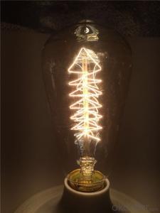 Classic Edison Light Bulbs 25W 40w 60w ST64 System 1