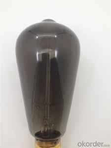 Vintage Edison Bulbs ST64 2700K Long Lifespan Grey Color