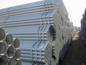 Hot Dipped or Pre-galvanized Galvanized Pipe  A53 Q195 100g Hot Dipped System 1