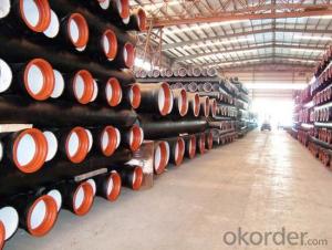 Ductile Iron Pipe Sewage Water Model Number: T type Length: 6M System 1