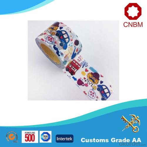 Personalized Packaging Tape - Washi Tape CMYK SGS & ISO9001 Certification System 1