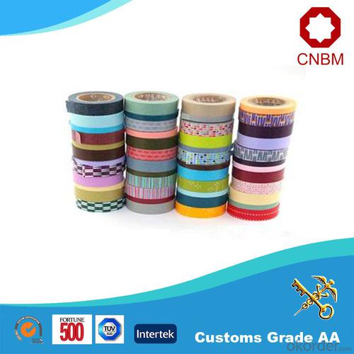 White Box Packaging Tape - Washi Tape 15mm*10m Hot Sales Popular Design System 1