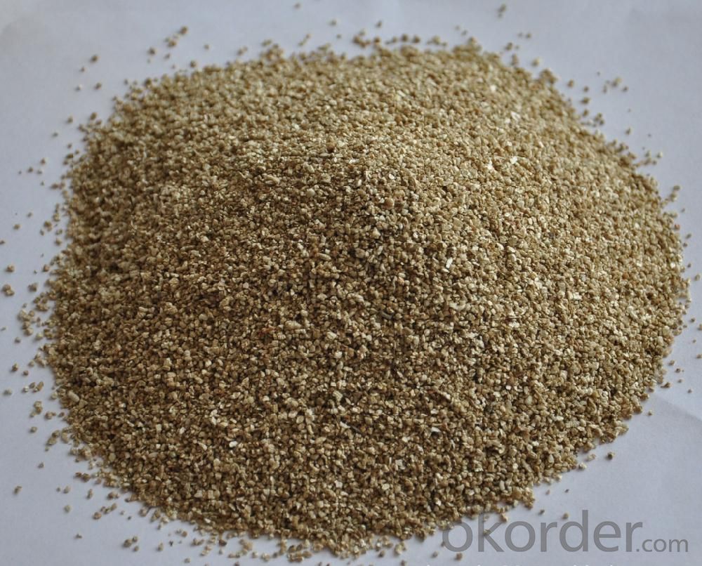 Superfine Vermiculite Golden Color(raw)