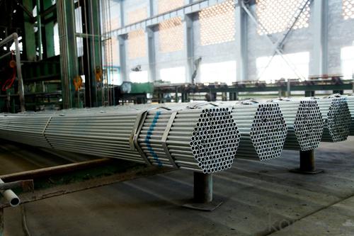 Galvanized pipe ASTM A53 100g/200g hot dipped / pre galvanized pipe System 1