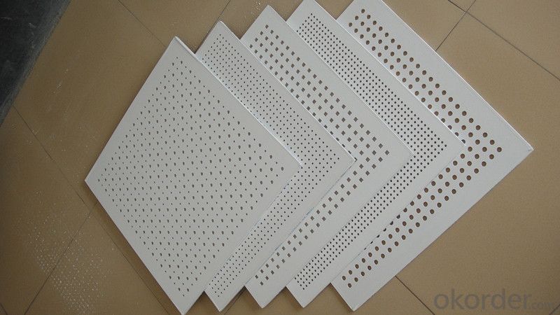 Gypsum  Board  Good quality Low Price Acoustic Perforated System 1