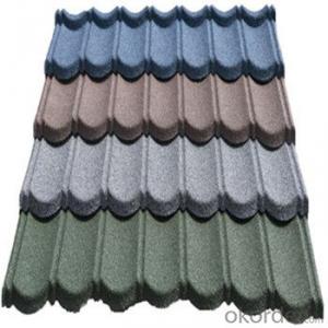 Stone Coated Metal Roofing Tile with High Quality Factory