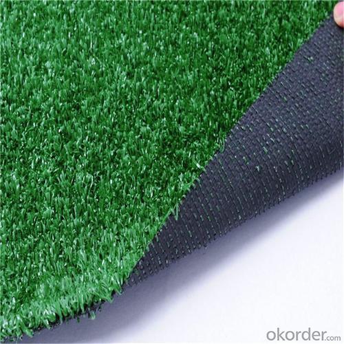 PE Football Artificial Grass , Green Futsal Synthetic Lawn For Soccer Filed System 1