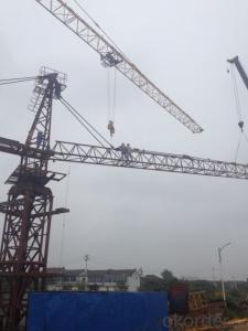 Overseas Engineers Available QTZ63 5010 Widely Used Tower Crane 5ton