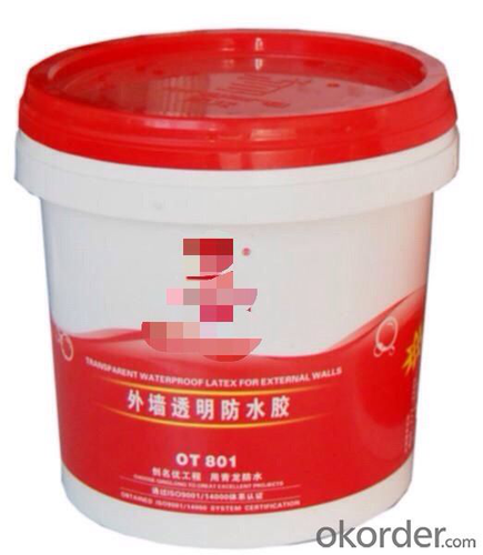 Exterior Wall Transparent Waterproof Glue System 1