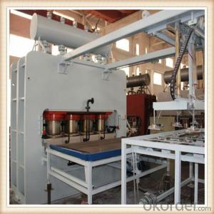 Automatic Short Cycle Melamine Laminating Hot Press Line System 1