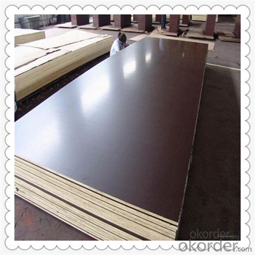 Brown Color Film Faced Plywood with 1220*2440*18mm Thickness System 1