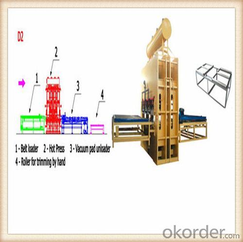 Furniture Board Hot Press Machine Production Line System 1