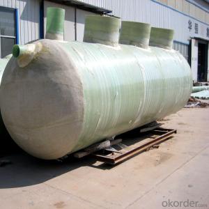 Horizontal FRP Tank Composed of Chemical Barrier