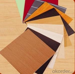 Melamine MDF in Many Wood Grain Colors for Furniture and Decoration