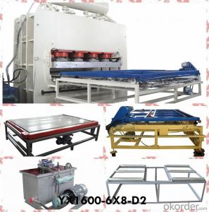 1600t Short Cycle Single Layer Press Machine System 1
