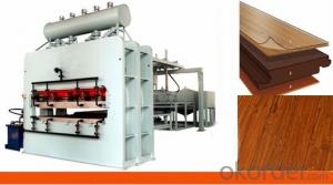 1600t Hot Press Machine for Furniture Plate System 1