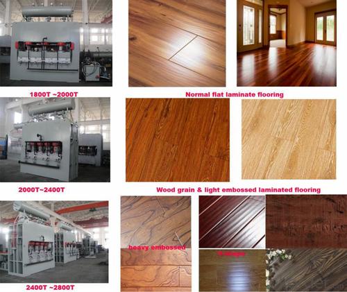 Short Cycle Melamine Lamination Production Lines System 1