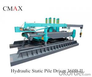 CMAX360B-II Series Hydraulic Static Pile Driver for Sale