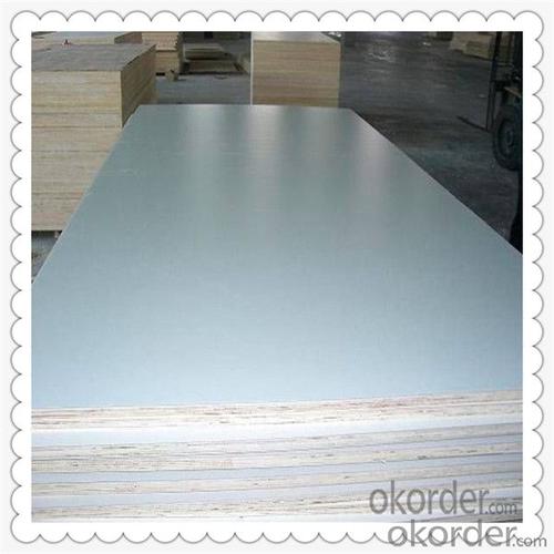 White Color 4'*8‘ feet Poplar Core Film Faced Plywood System 1