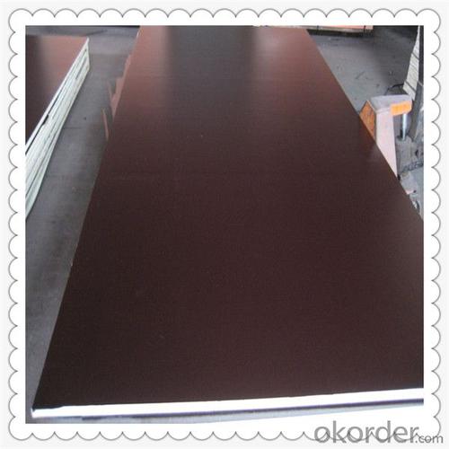 15mm Thickness Film Faced Plywood with Brown Color Film System 1