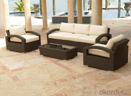 Outdoor Furniture Sofa Sets PE Rattan CMAX-WD0010 System 1