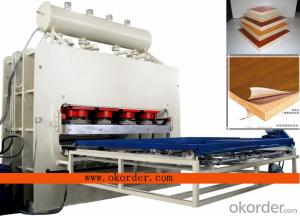 1600T Automatic Furniture Board Hot Press Laminating Machine System 1