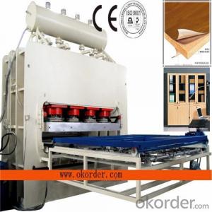 1600t Short Cycle Single Layer Furniture Board Press Machine System 1